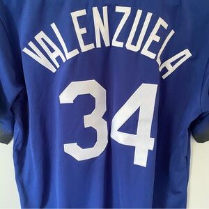 Nike Los Dodgers Fernando Valenzuela Jersey